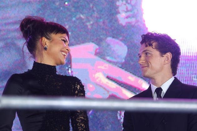 Zendaya and Tom Holland in Mexico earlier this week