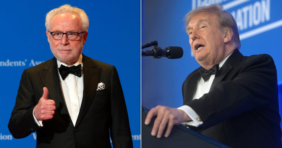 WATCH: Wolf Blitzer Delivers Scathing Award Presentation For Epstein Reporting In Front Of Trump