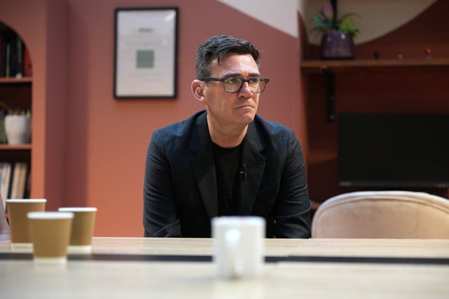 Leader of the Labour Party Andy Burnham visits The Passage Homeless Charity in London, Monday July 20, 2026. 