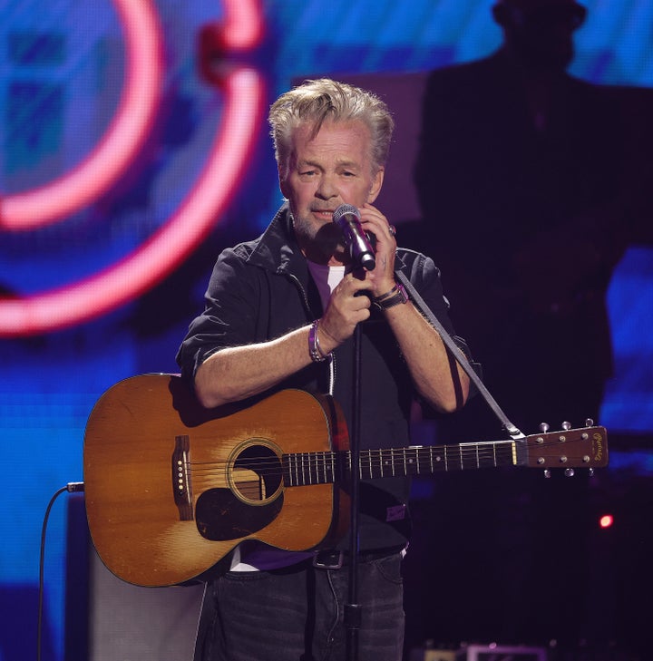 John Mellencamp performs in March during the 2026 iHeartRadio Music Awards at Los Angeles’ Dolby Theatre.