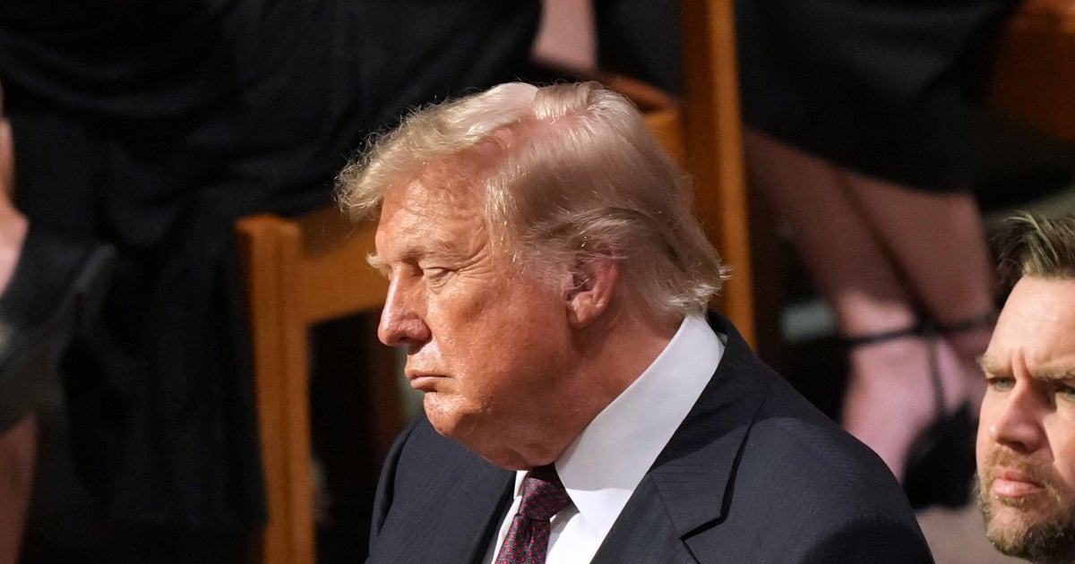 White House Says Anyone Suggesting Trump Fell Asleep At Lindsey Graham's Funeral Is A 'Depraved Moron'