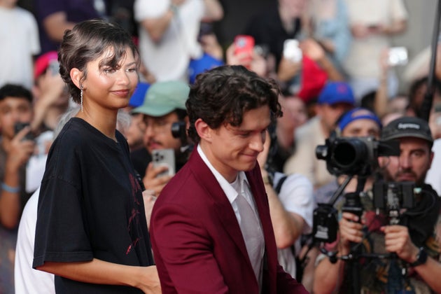 Zendaya and Tom Holland 