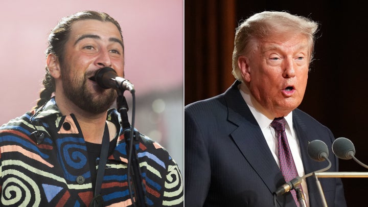 Singer Noah Kahan wrote that he “would never approve of my music being used in support of you or this administration” on an Instagram post from the White House.