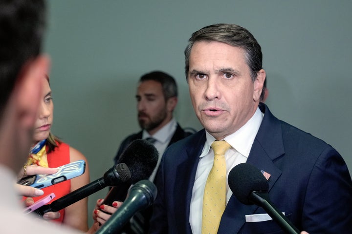 Trump appears willing to potentially sacrifice his handpicked nominee for attorney general, Todd Blanche (above), in order to preserve a blatantly corrupt IRS legal settlement two key Republican senators are demanding changes to.