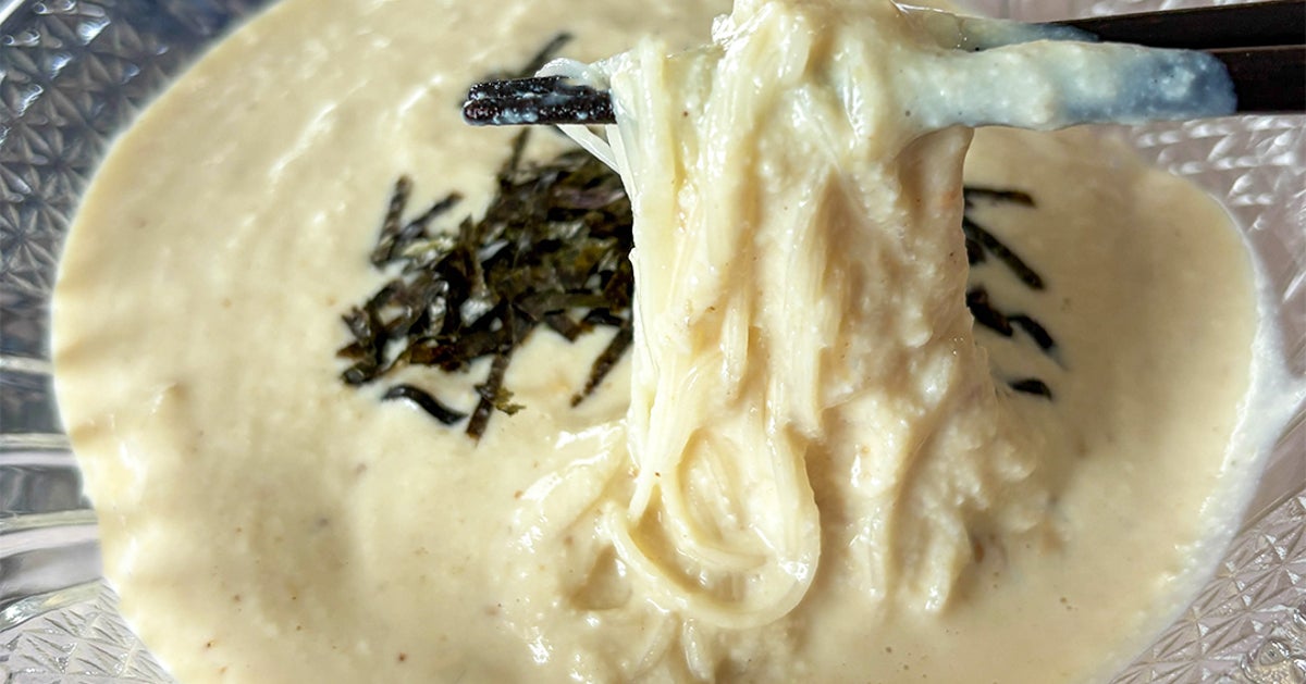 【そうめんと豆腐で】濃厚だけどさっぱり！豆腐ごまだれそうめんレシピ