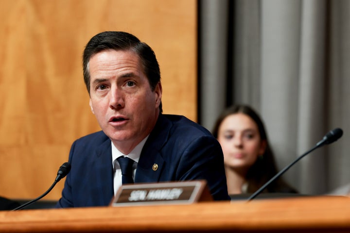 Moreno speaks during Senate testimony from Former NIH Director Anthony Fauci on July 29. In Moreno’s statement, he said, “If there are any basic standards of character required to hold elected office, Max Miller fails them.”
