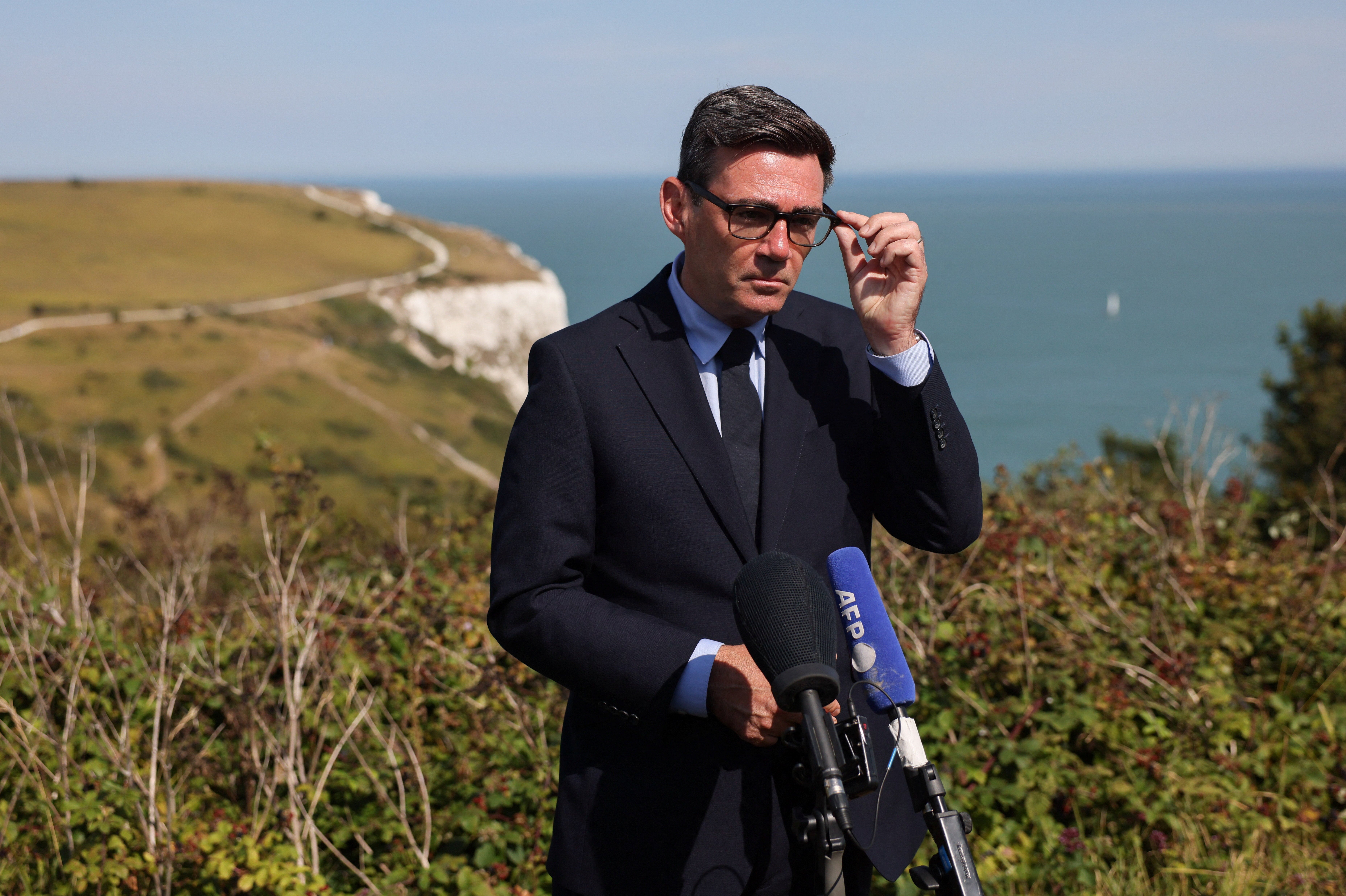 Burnham Vows His Government Will Be 'Relentless' In Tackling Small Boats Crisis