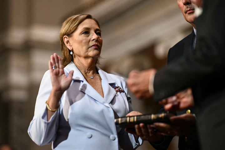 Darline Graham Nordone in Washington, D.C., during her swearing-in ceremony on July 14.