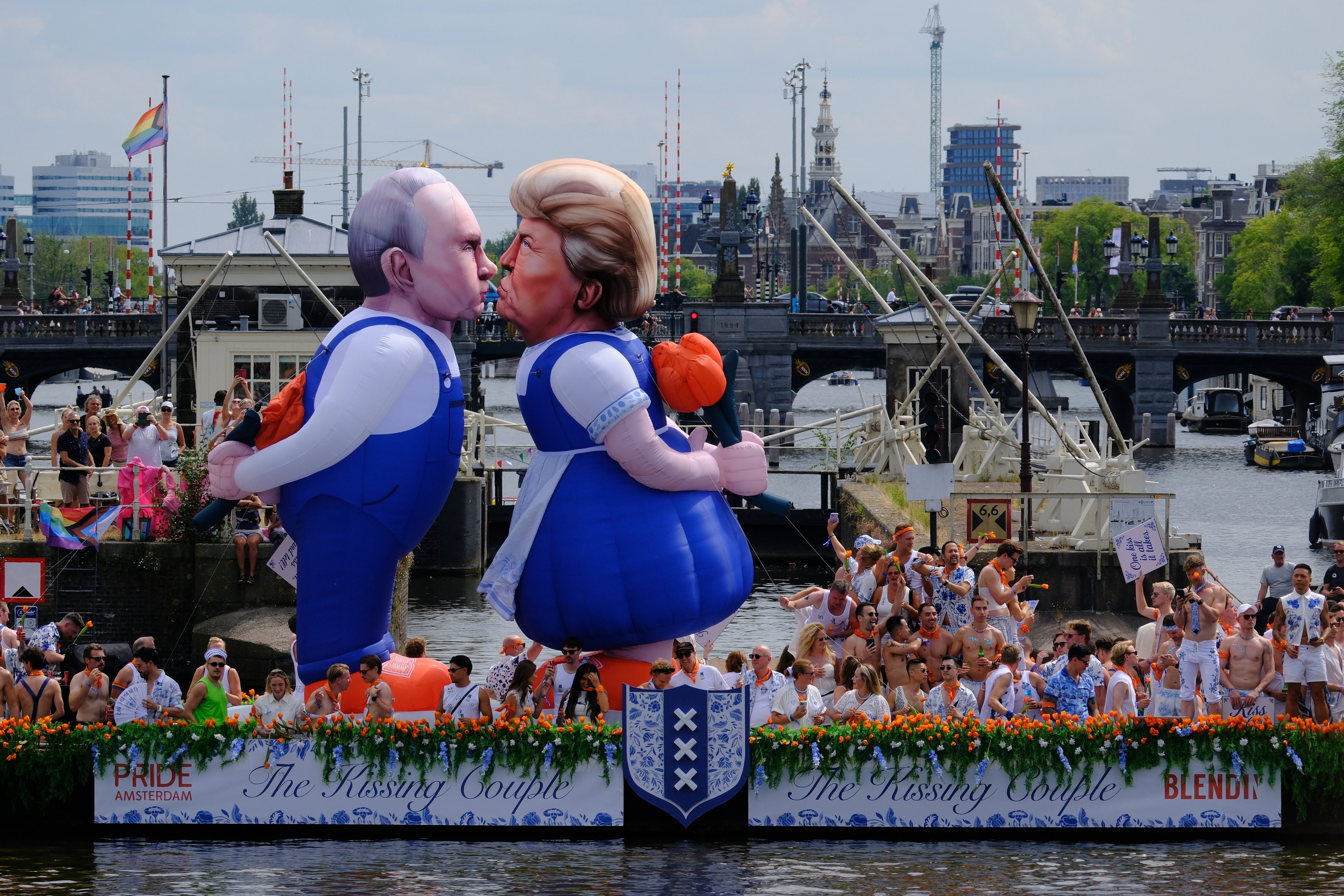 Trump-And-Putin Stunt Becomes Amsterdam Pride Talking Point