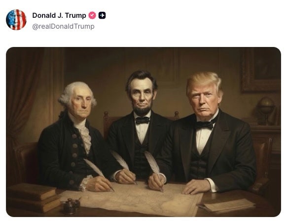 Donald Trump on Truth Social