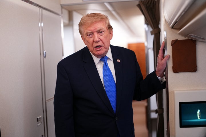 President Donald Trump said on Sunday the United States was helping Japan prop up the yen as a sign of friendship and to help the world economy.