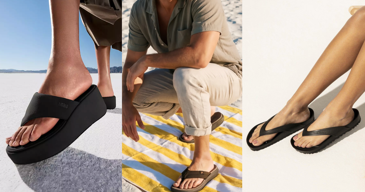 Cheap Flip-Flops Could Be Hurting Your Feet — But These 13 Supportive Pairs Won't