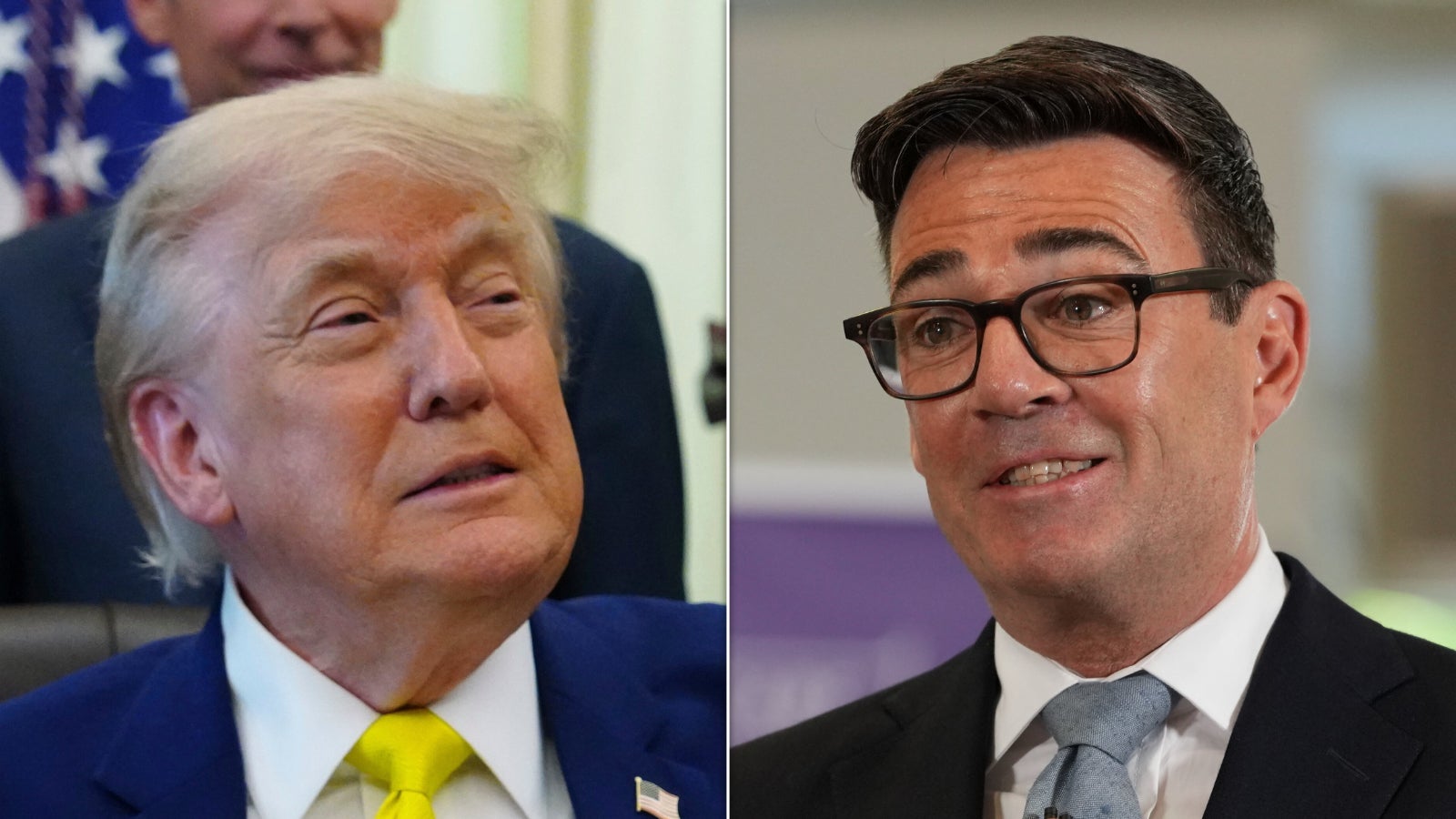 Donald Trump Is Convinced 'Terrific' Andy Burnham Will Save 'Bankrupt' Britain