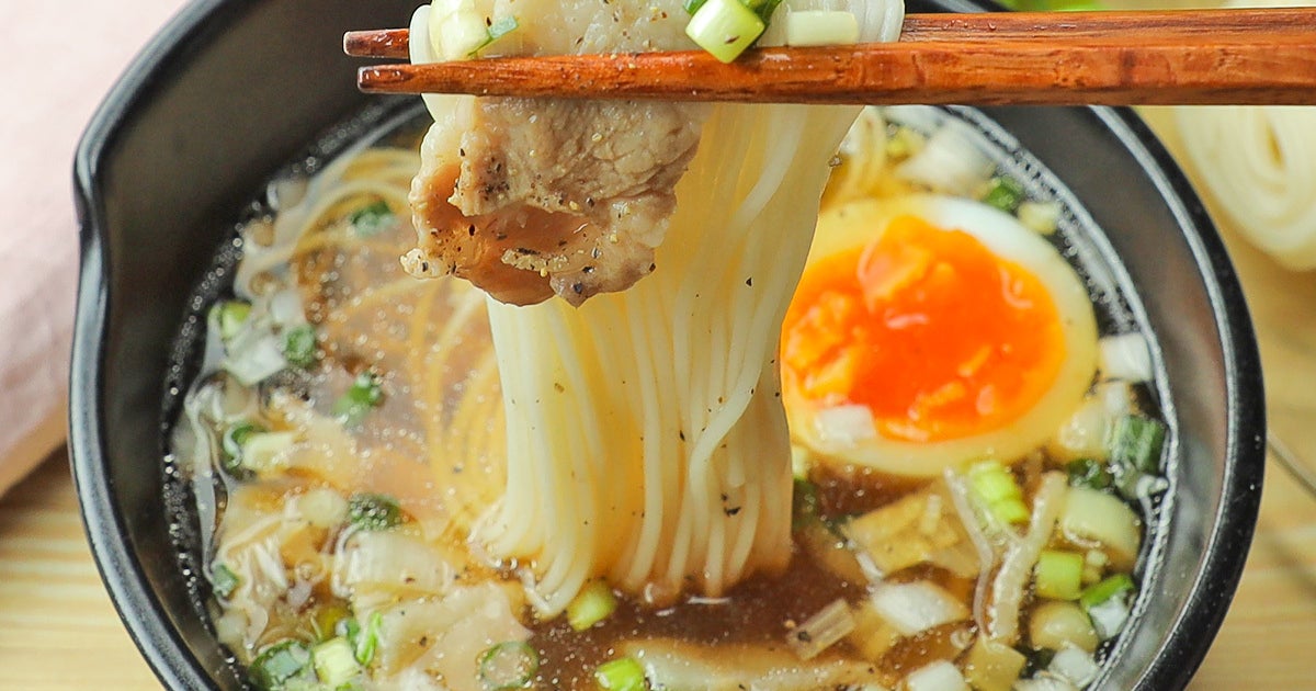 【そうめん、めんつゆだけには戻れない】エアコンで冷えた体に染みる!レンジで簡単つけ麺そうめん風レシピ