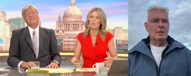 Richard Madeley and Charlotte Hawkins