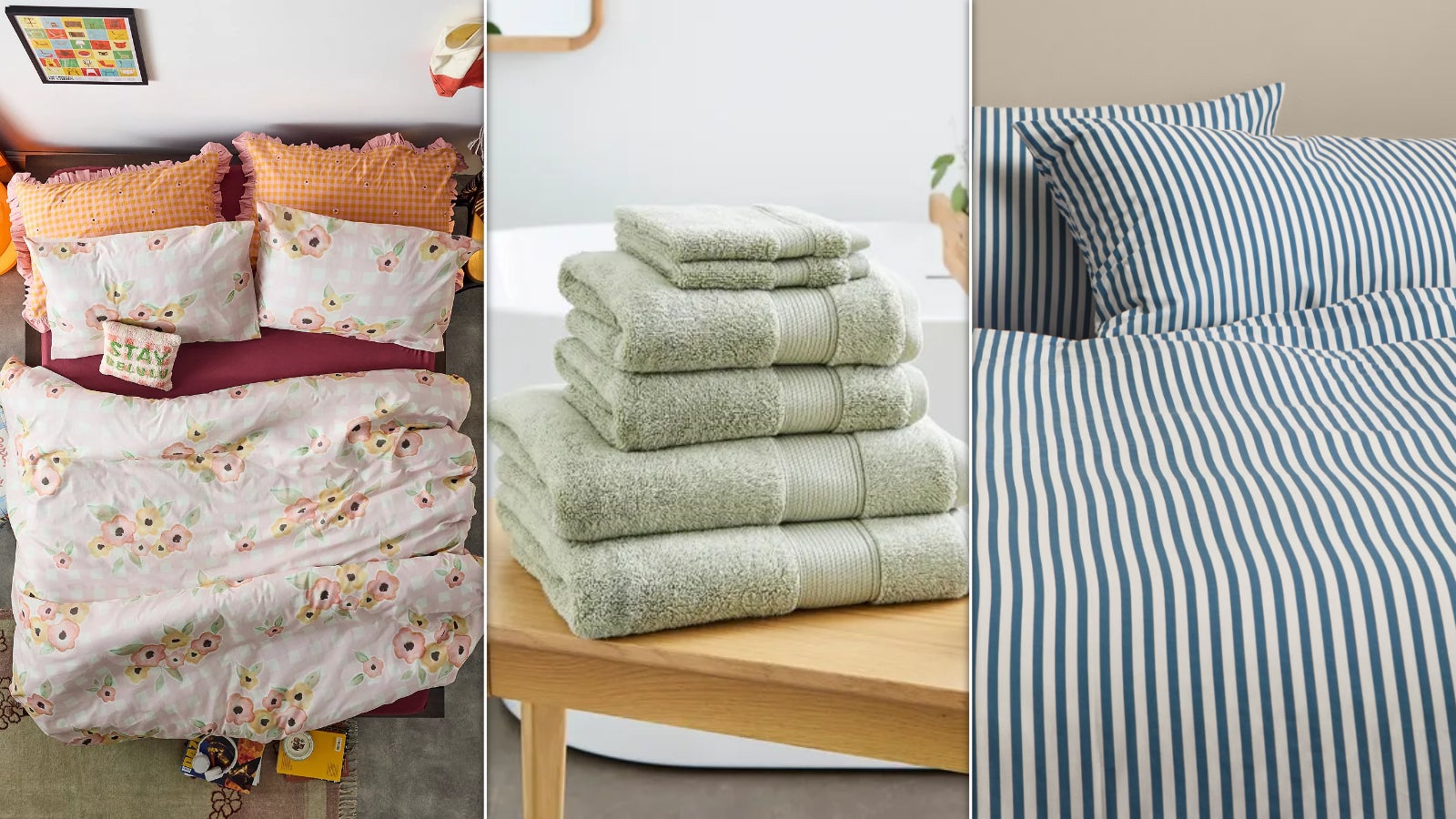 Off To Uni? The Most Affordable Bedding, Towels, And Bath Mats To Stock Up On Now