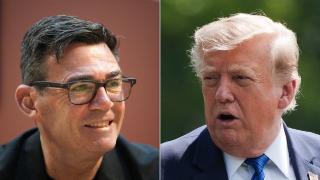 Andy Burnham and Donald Trump