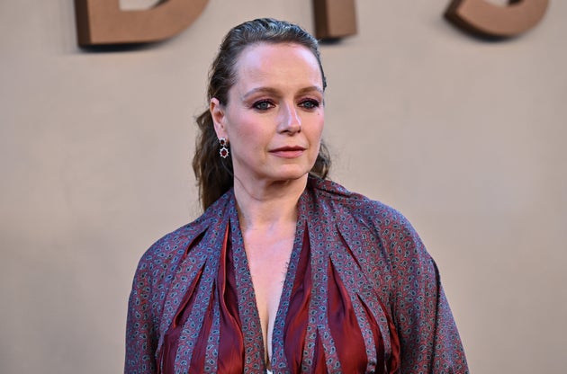 Samantha Morton at the premiere of The Odyssey in New York last month