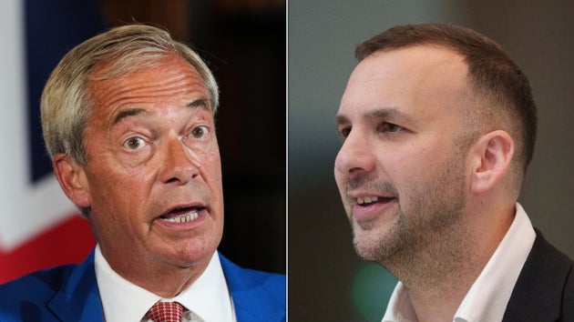Nigel Farage and Zack Polanski