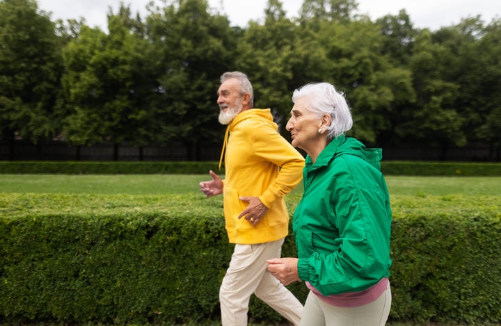 Older adults who walk at a speedy pace had less cognitive decline than their slower moving counterparts.