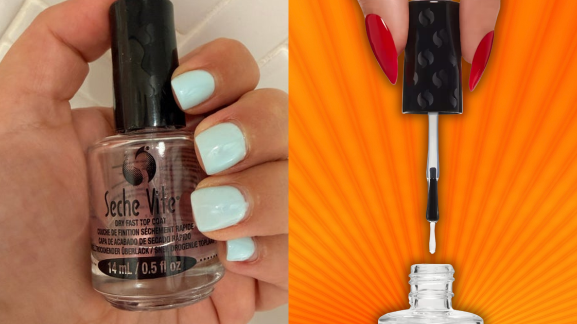 This Quick-Dry Top Coat Is A Godsend For Brittle Nails — And My Manicures Last 3 Times Longer
