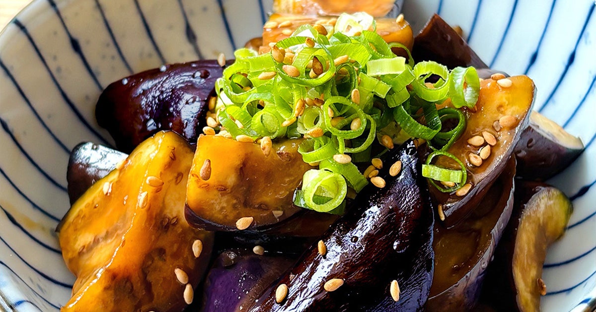 【なす、この味付けが大正解】和えるだけで箸が止まらない。ご飯が進みすぎる