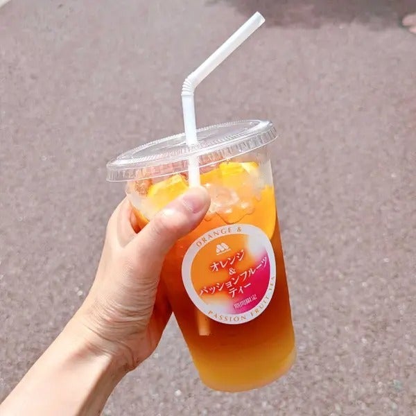 モスバーガー「オレンジ&パッションフルーツティー」