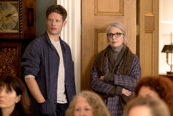 James Norton and the late Diane Keaton in Hampstead