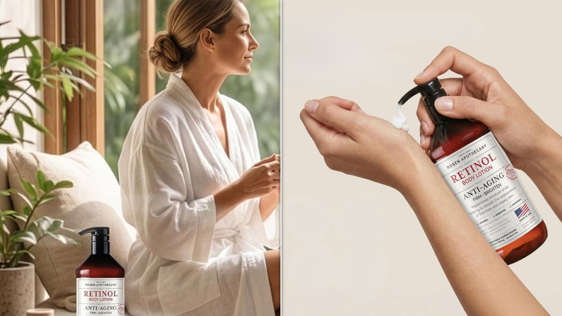This Retinol Lotion 'Works Great For My Old Lady Skin' — And A Big Bottle Is Just $18