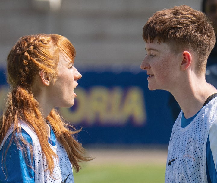 Aisling Sharkey and Rex Hayes in the new season of Ted Lasso