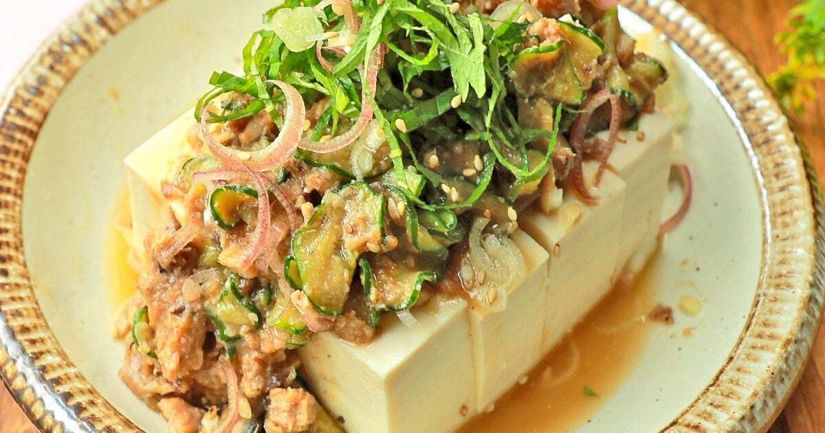 【夏の豆腐はこう食べる】冷奴、漬ける、そうめんも!暑い日にうれしい、豆腐のさっぱりレシピ3選
