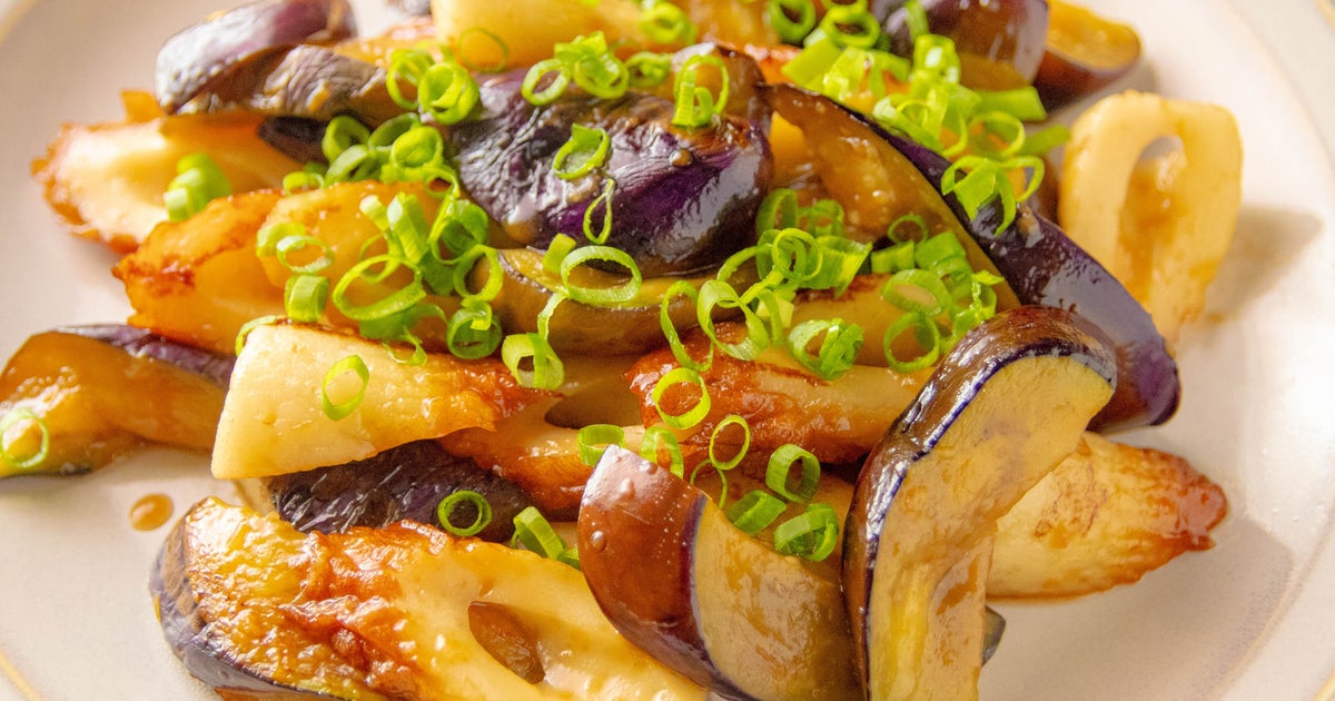 【なすとちくわで作る】ご飯がすすむ！甘辛しょうが焼き