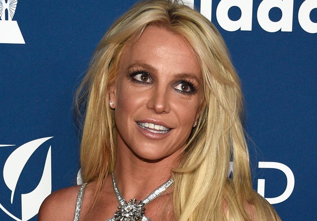 Britney Spears pictured in 2018