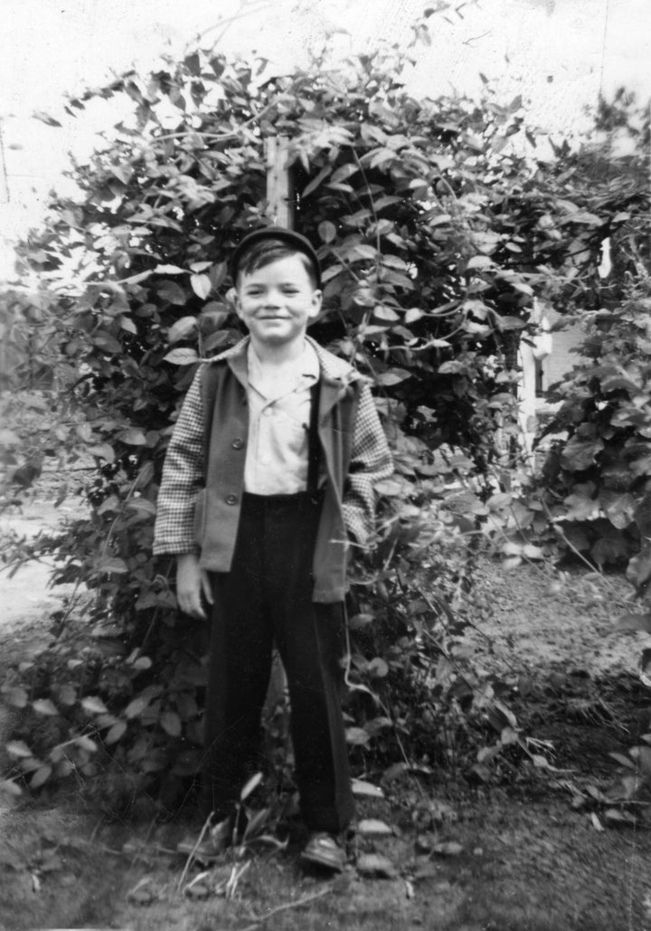 The author's father, John Townsend, at 5 years old