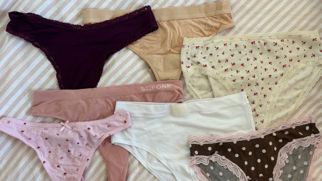 Don't have to guess the colour of my underwear (it's pink x)