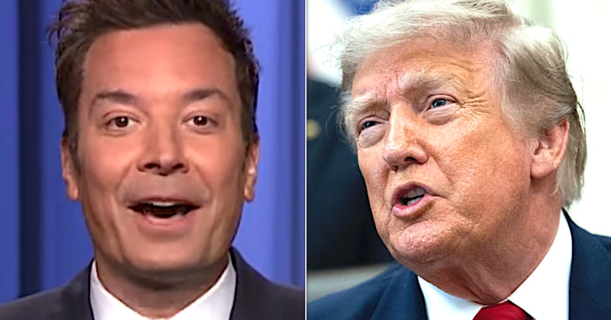 Jimmy Fallon demontiert Trumps neue „Chillax“-Haltung in einem ernsten ...