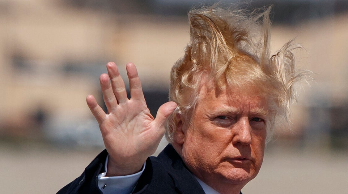 Trumps Zustimmungswerte sind angeblich so niedrig wie nie zuvor.
