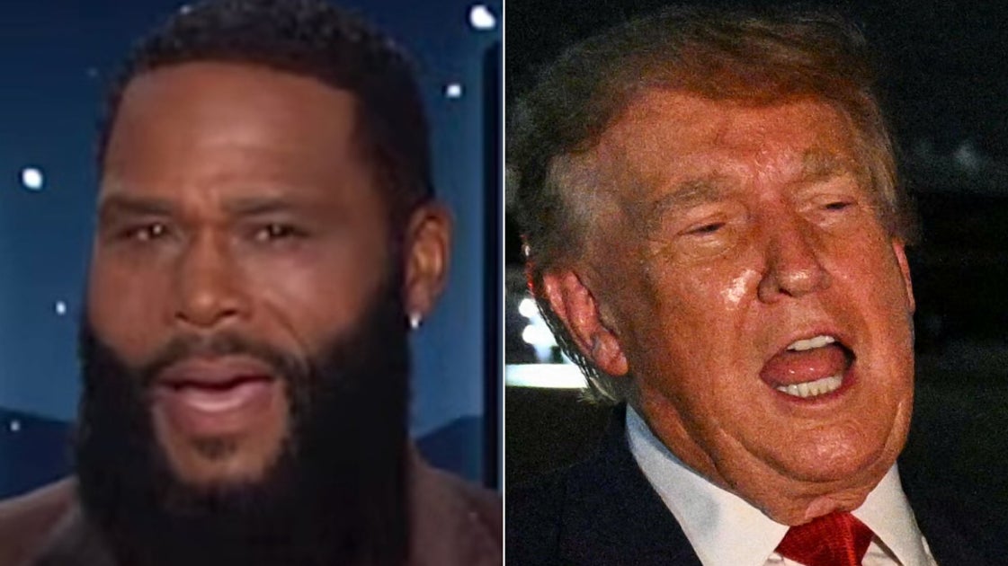 'Kimmel' Guest Host Anthony Anderson Spots Massive Flaw In Trump's Escape Plan