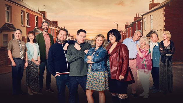 The stars of Gavin & Stacey