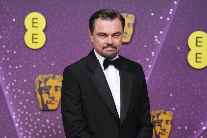 Leonardo DiCaprio at the 2026 Baftas