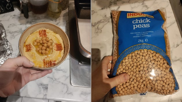 Hummus, chickpeas