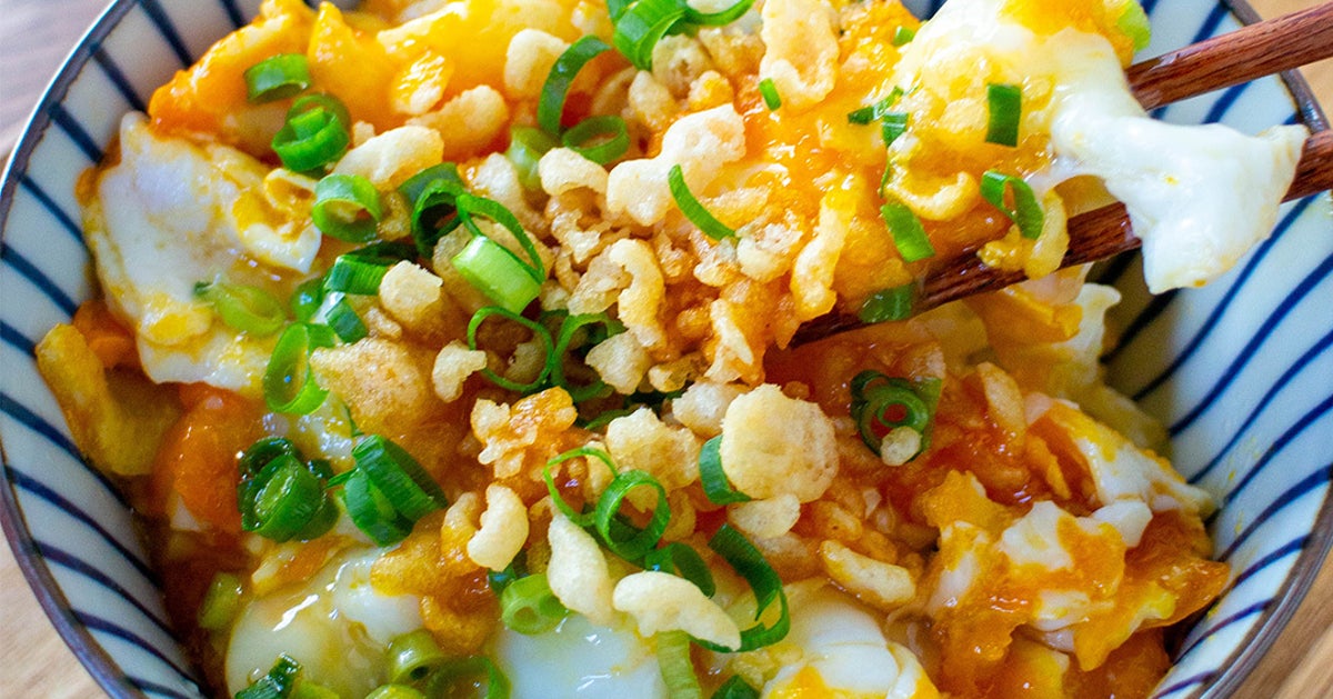 【卵と天かすあったらやってみ!】サッと作れて大満足な「天丼風たまご焼きご飯」レシピ