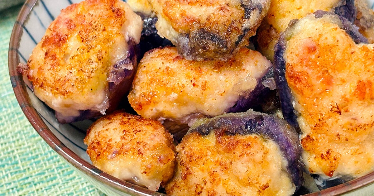 【なす、これ作ったら唐揚げいらない】こうするだけでカリカリ。ご飯よりこればかり食べてる