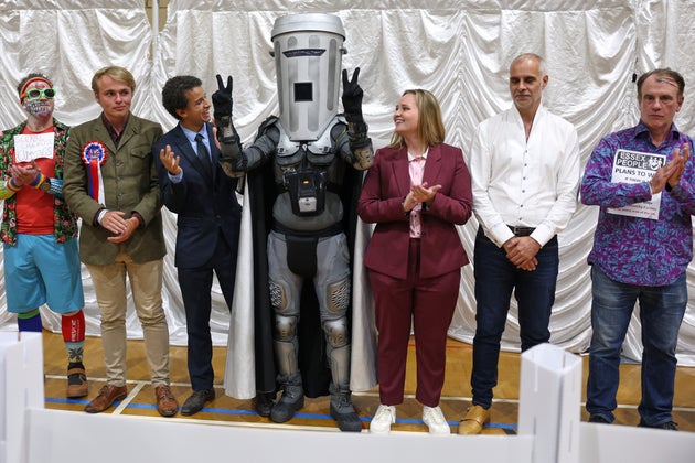 Farage did not fancy standing alongside Count Binface and the other by-election candidates.