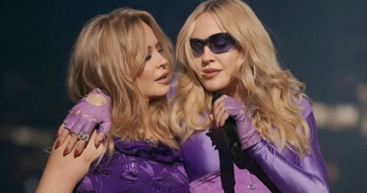 Madonna feiert ihren größten Chart-Hit seit 17 Jahren mit ihrem Duett mit ...