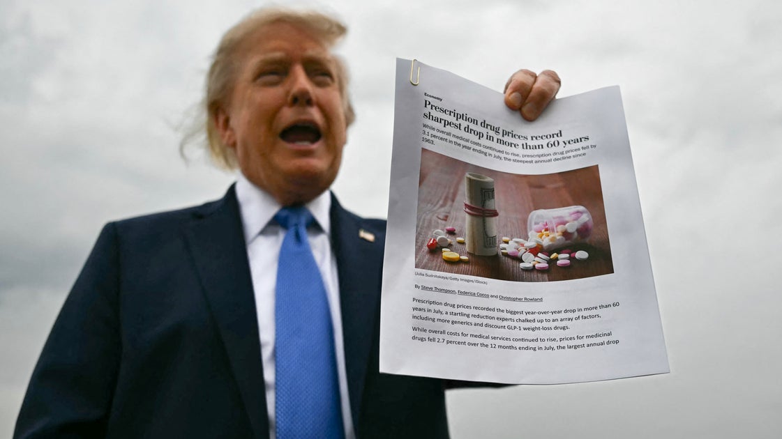 Trump Proudly Showed Off A Glowing Headline. There Was Just 1 Super Awkward Catch.