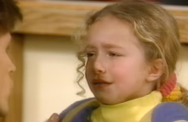 Hayden Panettiere in the US daytime soap Guiding Light