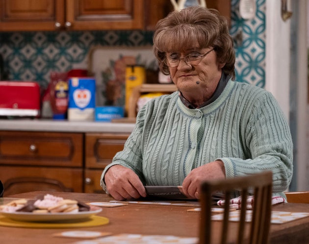 Brendan O'Carroll in character as Agnes Brown