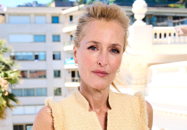 Gillian Anderson in Cannes earlier this year