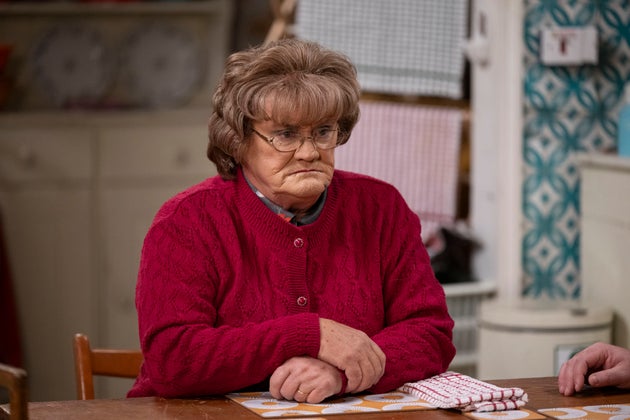 Brendan O'Carroll in character as Agnes Brown in Mrs Brown's Boys